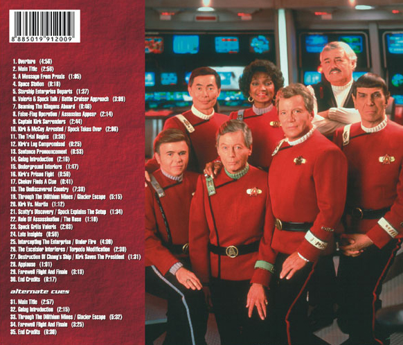 Star Trek Undiscovered Country COMPLETE SCORE