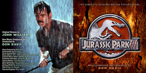 Jurassic Park 3 Complete Score